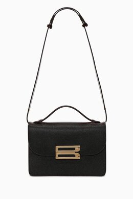 Victoria Beckham The Dorian Shoulder Bag in Grained Leather 217810127_2709