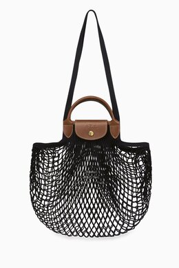 Longchamp Large Le Pliage Filet Bag in Mesh 217409736_2709