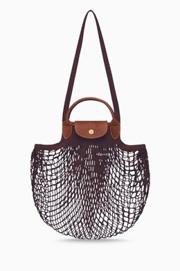 Longchamp Large Le Pliage Filet Bag in Mesh 217409736_16