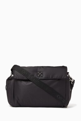 Off-White Arrow Soft Jitney Diaper Bag 217948204_2709