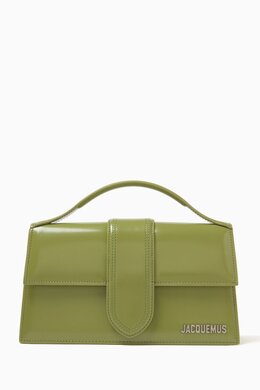 Jacquemus Medium Le Grand Bambino Bag in Shiny Leather 218036275_20