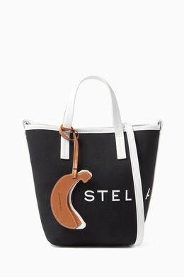 Stella McCartney Logo Crossbody Tote Bag in Bananatex® Canvas 218064819_2709