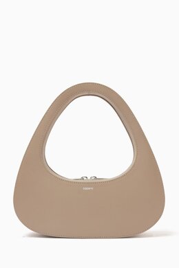 Coperni Small Baguette Swipe Bag in Leather 218152731_7762