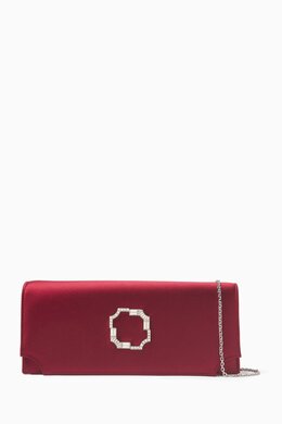 Malone Souliers Vivien Clutch in Satin 218142184_16