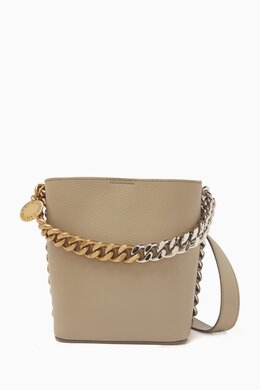 Stella McCartney Frayme Bucket Bag in Grained Alter Mat 218064809_15