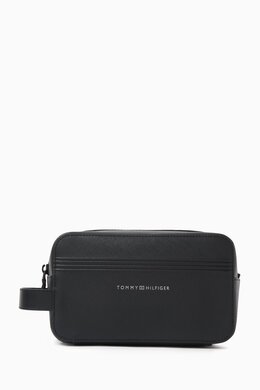 Tommy Hilfiger TH Business Wash Bag in Leather 218062429_13