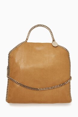Stella McCartney Falabella Fold-over Tote Bag in Eco Shaggy Deer 218064811_508