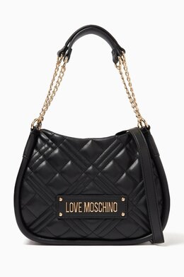 Love Moschino Quilted Shoulder Bag in Faux Leather 217949964_2709