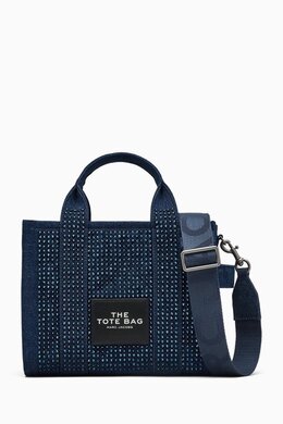 Marc Jacobs The Small Crystal Tote Bag in Denim 218195381_184