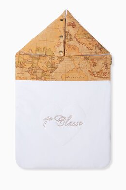 Alviero Martini Geo Classic Embroidered Sleeping Bag in Cotton 218128175_26