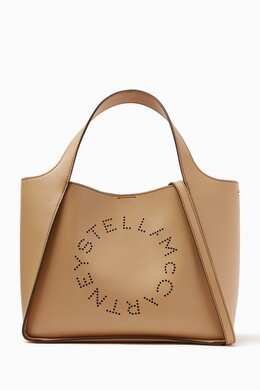 Stella McCartney Stella Logo Crossbody Bag in Eco Alter Grained Mat 218064806_15