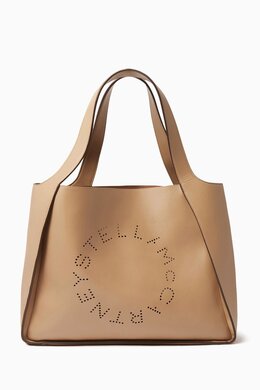 Stella McCartney Stella Logo Tote Bag in Eco-alter Nappa 215660272_15