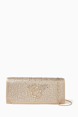 Malone Souliers Vivien Embellished Clutch in Satin 218142201_248