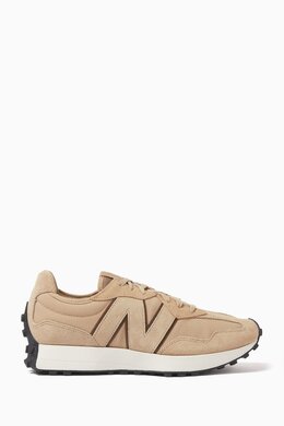 New Balance 327 Logo Sneakers in Suede & Mesh 218012905_200