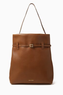 Manu Atelier Tote Du Jour Bag in Calf Leather 218076057_15