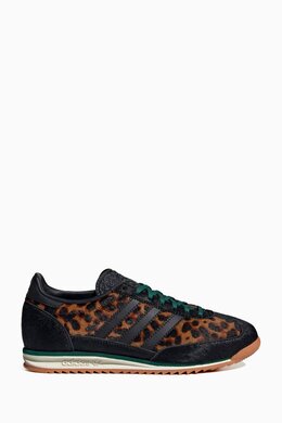 Adidas SL 72 OG Sneakers in Leopard-print Pony Hair 218072397_15