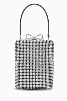 Self-Portrait Crystal-embellished Top Handle Bag 217928200_247