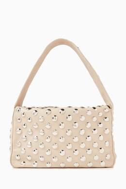 Khaite Elena Shoulder Bag in Pebbled Leather 217629059_1029