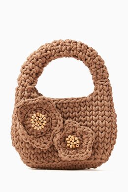 Nannacay x PatBO Amanda Top-handle Bag in Crochet-knit 217817914_179