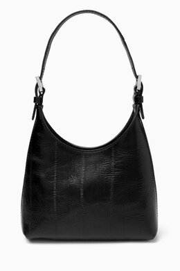 By Far Baby Camryn Shoulder Bag in Embossed Leather 218226443_13