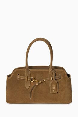 Miu Miu Aventure Shoulder Bag in Suede 218275098_15