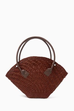 Sensi Studio Thick Weave Maxi Basket Bag in Toquilla Straw 218405486_15