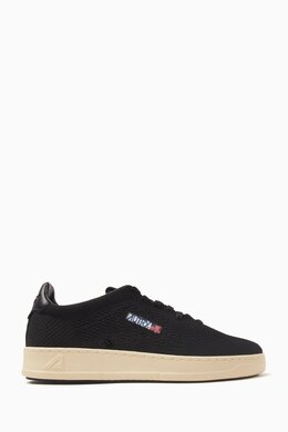 Autry Easeknit Low-top Sneakers in Mesh & Leather 218139392_13