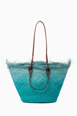 Sensi Studio Medium Basket Bag in Toquilla Straw 218405489_14