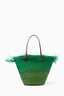 Sensi Studio Baby Ombré Basket Bag in Toquilla Straw 218405488_20