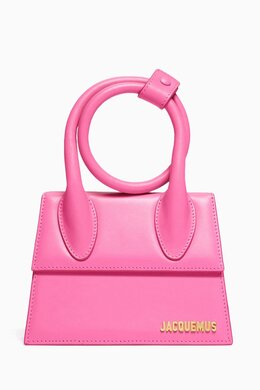 Jacquemus Le Chiquito Noeud Bag in Leather 216403492_4539