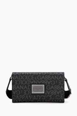 Dolce & Gabbana Crossbody Bag in Coated Jacquard 217335542_13