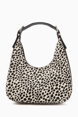 Michael Kors Small Nolita Hobo Cheetah-print Shoulder Bag in Calf-hair Leather 217929764_195