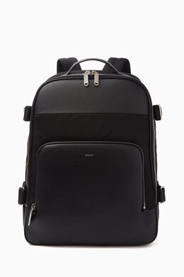 Bally Vogel Backpack in Nylon & Leather 218419392_13