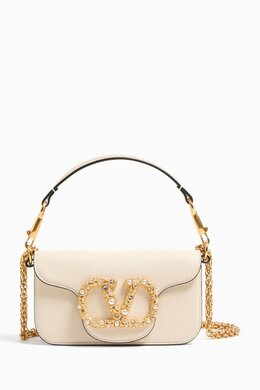 Valentino Garavani Small Locò Shoulder Bag in Calfskin Leather 218333817_26
