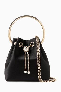 Jimmy Choo Bon Bon Bucket Bag in Leather 218367718_13