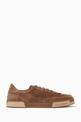 Dolce & Gabbana Portofino Perforated Sneakers in Suede 217920789_15