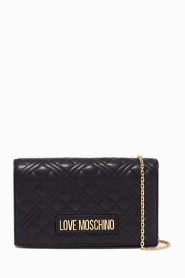 Love Moschino Quilted Crossbody Bag in Faux Leather 215565303_245