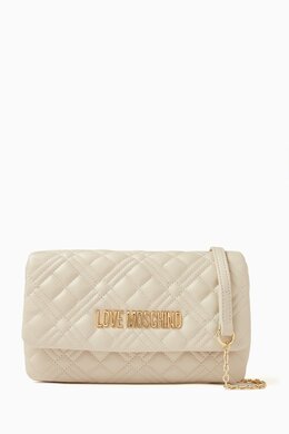 Love Moschino Small Smart Daily Crossbody Bag in Quilted Faux Leather 216930791_1029