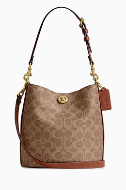 Coach Willow 19 Bucket Bag in Signature Canvas 217774587_202