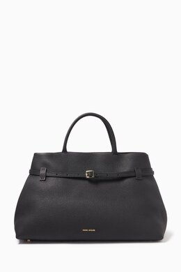 Manu Atelier Le Cambon 40 Tote Bag in Grained Calfskin 218076049_2709
