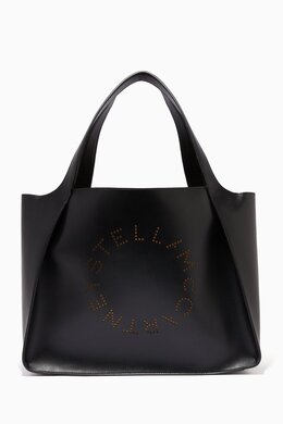Stella McCartney Perforated Logo Leather Tote Bag 212989553_13