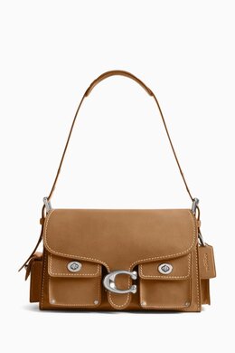 Coach Cargo Turnlock Soft Tabby Shoulder Bag in Leather 217291919_240