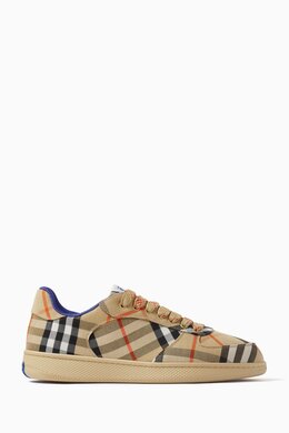 Burberry Check Terrace Sneakers in Cotton-blend 217399272_7762