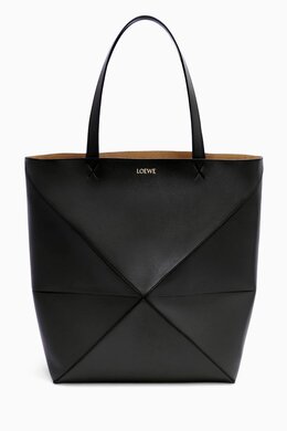 Loewe XL Puzzle Fold Tote Bag in Shiny Calfskin 217332358_13