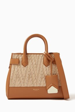 Serapian Meliné Bag in Rafia 216362822_195