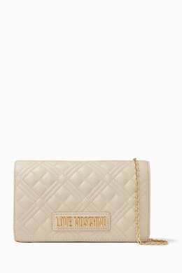 Love Moschino Crossbody Bag in Quilted Leather 217423417_1029