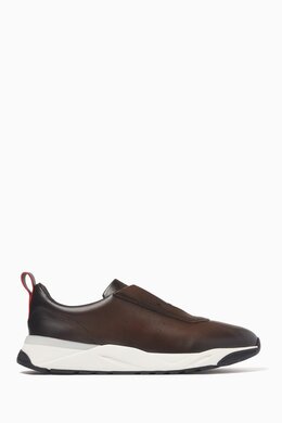 Santoni Low-top Sneakers in Leather 218213816_15