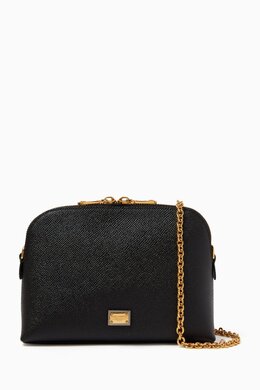 Dolce & Gabbana Mini Logo-plaque Bag in Dauphine Leather 217912661_2709