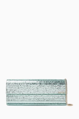 Jimmy Choo Sweetie Glitter Clutch in Acrylic 217831963_186