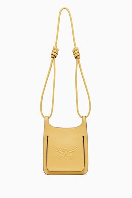 MCM Mini Himmel Hobo Bag in Leather 216736634_27